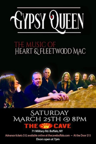 Gypsy Queen The Music of Heart & Fleetwood Mac 8pm $12ad/$15door