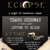 Tsavo Highway w/Letter To Elise 8pm $10